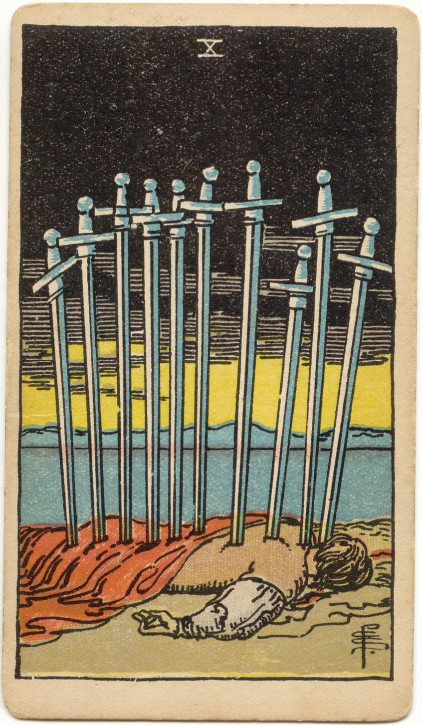 Tarot card