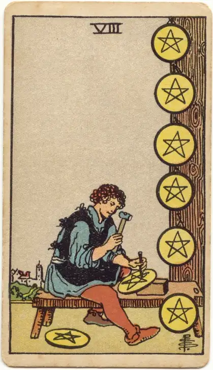 Tarot card